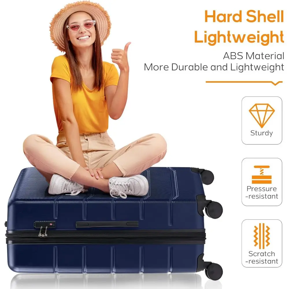 Ensemble de bagages rigides ex - Expandable Hard Shell Luggage Set avis et prix