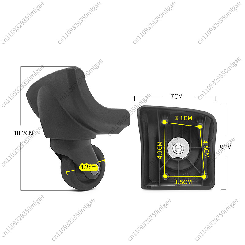 Roue de remplacement pour baga - Silent Replacement Luggage Wheels avis et prix