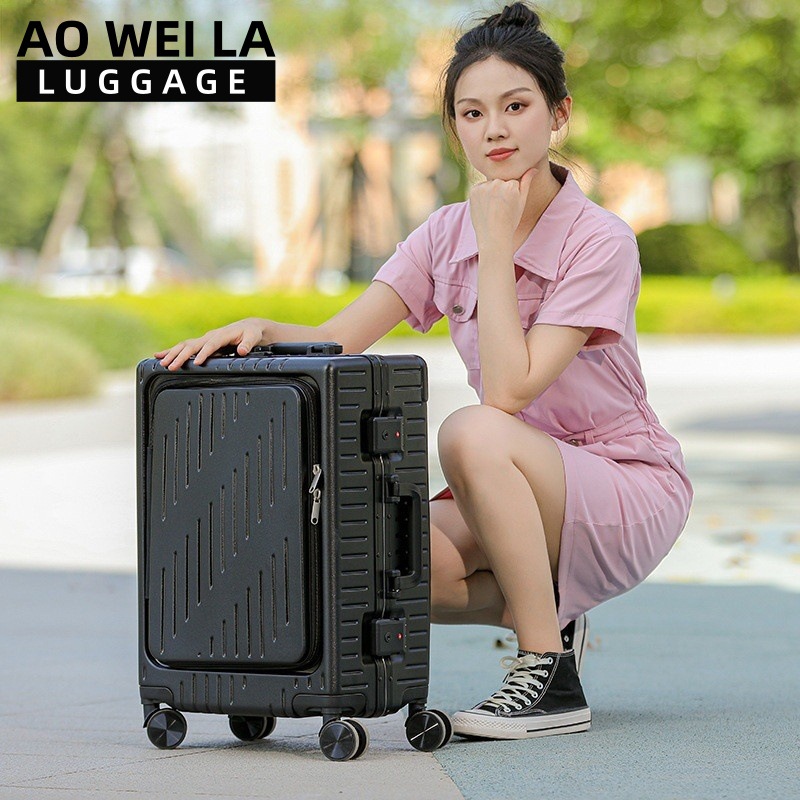 Valise de cabine professionnel - Aluminum Frame Carry On Luggage avis et prix