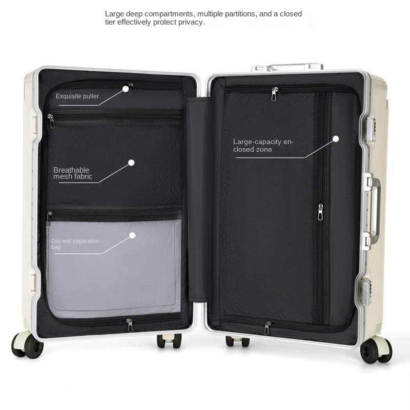 Nouvelle valise à poignée larg - Spinner Wheel Rolling Suitcase 20 Inch avis et prix