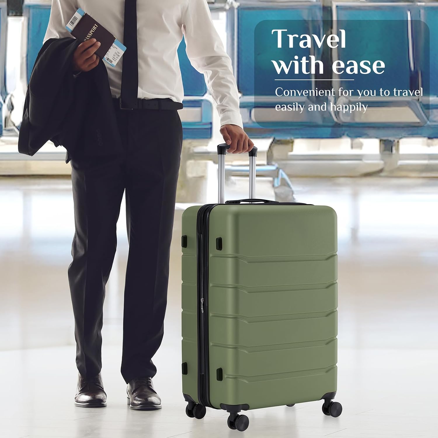 Valise cabine 28 pouces, valis - Expandable Hard Shell Luggage Set avis et prix