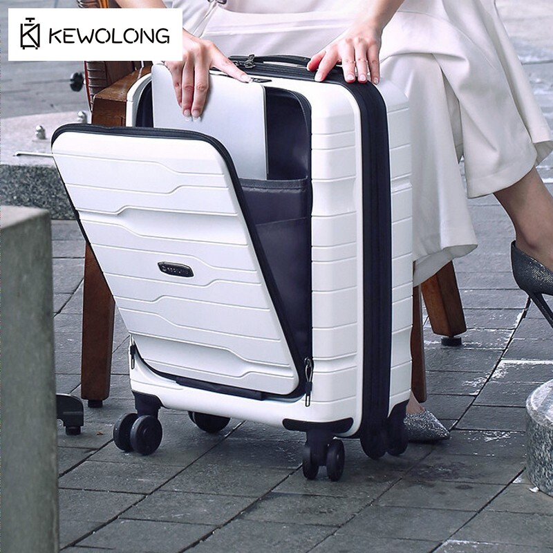 Valise de cabine à ouverture f - Cabin Size Lightweight Travel Trolley avis et prix