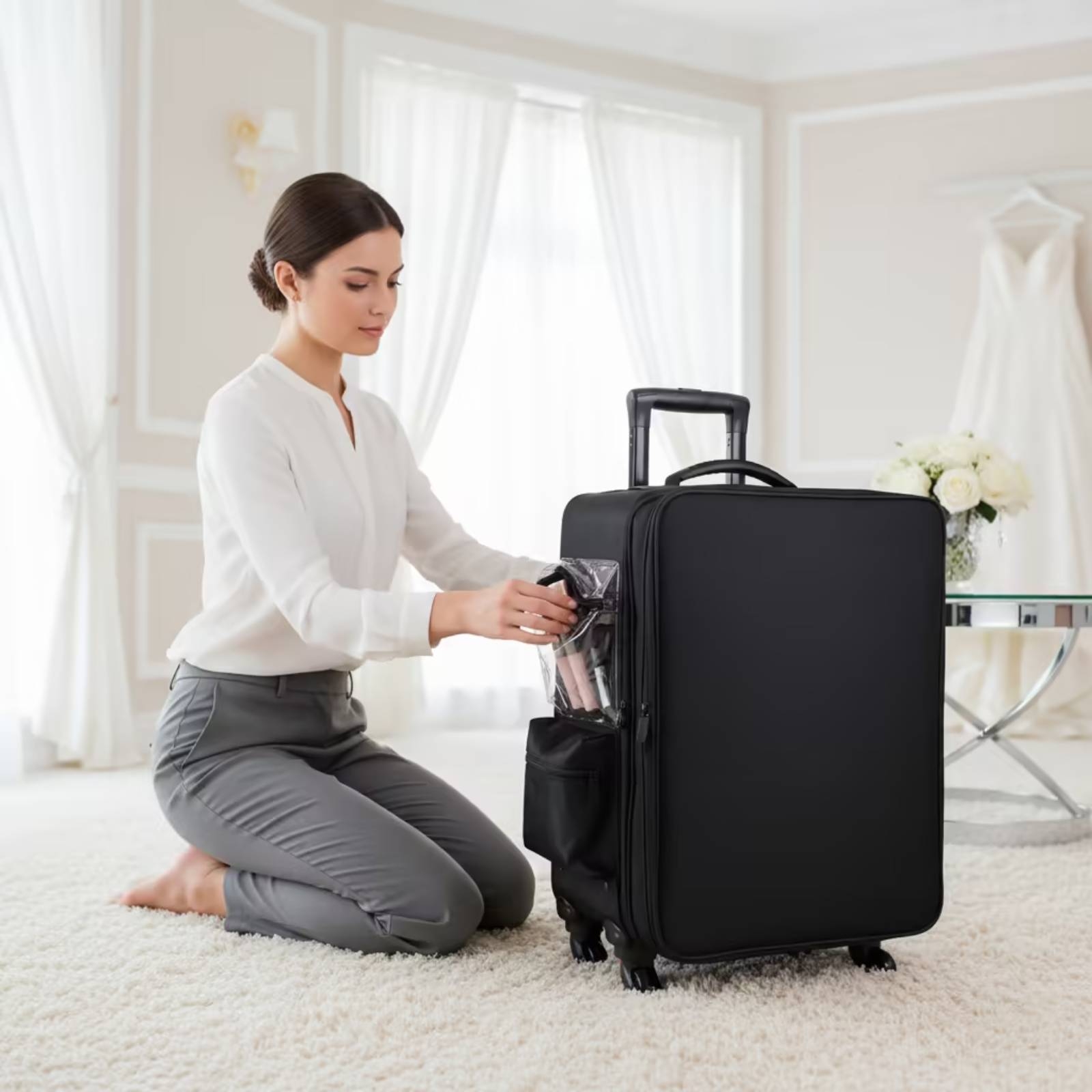 Valise de maquillage à roulett - Backpacks avis et prix