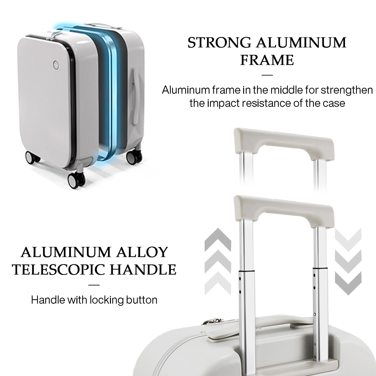 REI-Valise à Cadre en Aluminiu - Aluminum Frame Carry On Luggage avis et prix