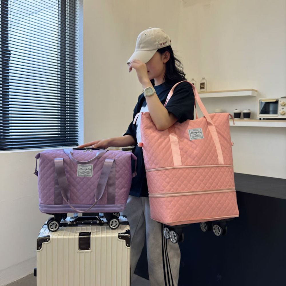 Nouveau sac de sport en tissu  - Foldable Rolling Luggage Bag avis et prix