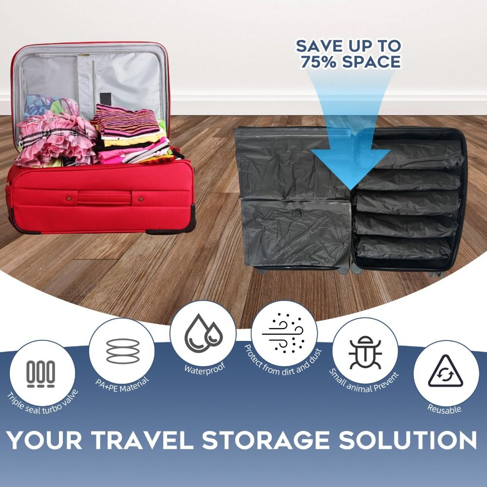 Nouveaux sacs sous vide réutil - Luggage avis et prix