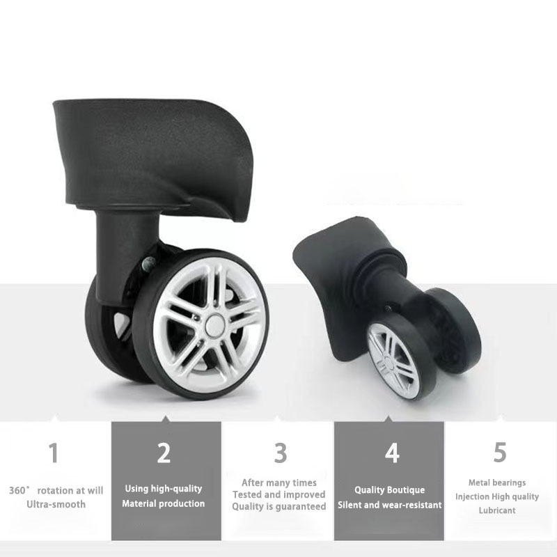 Roulettes fixes pour bagages,  - Silent Replacement Luggage Wheels avis et prix