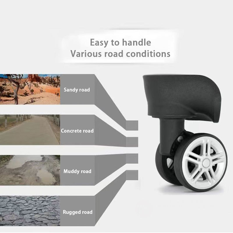 Roulettes fixes pour bagages,  - Silent Replacement Luggage Wheels avis et prix