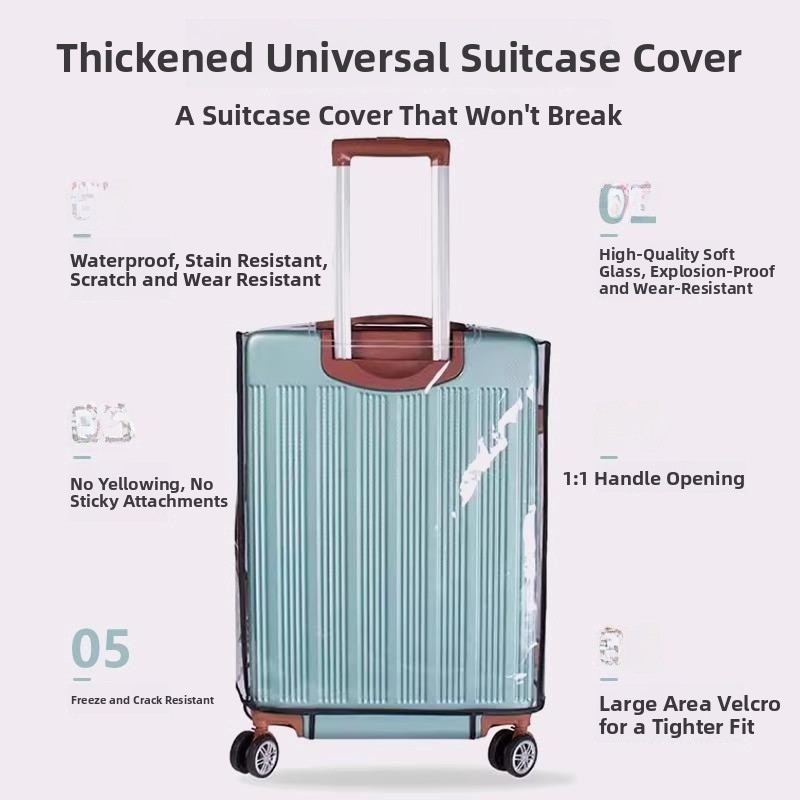 Housse de protection épaisse p - Luggage Protective Cover Transparent avis et prix