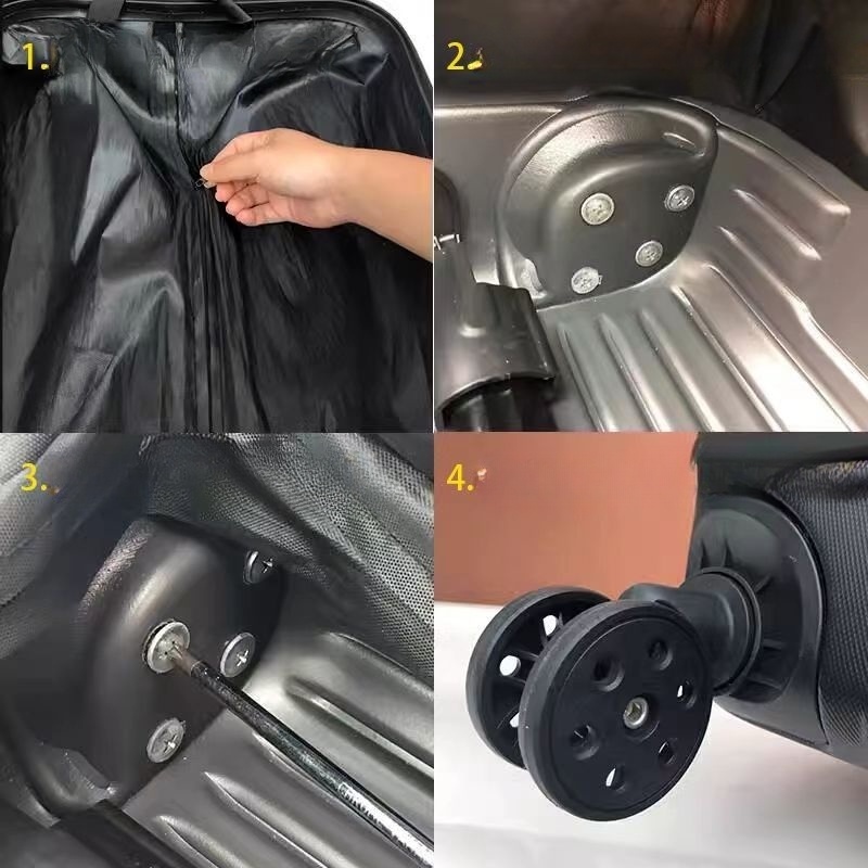 Roues à bagages pour accessoir - Silent Replacement Luggage Wheels avis et prix