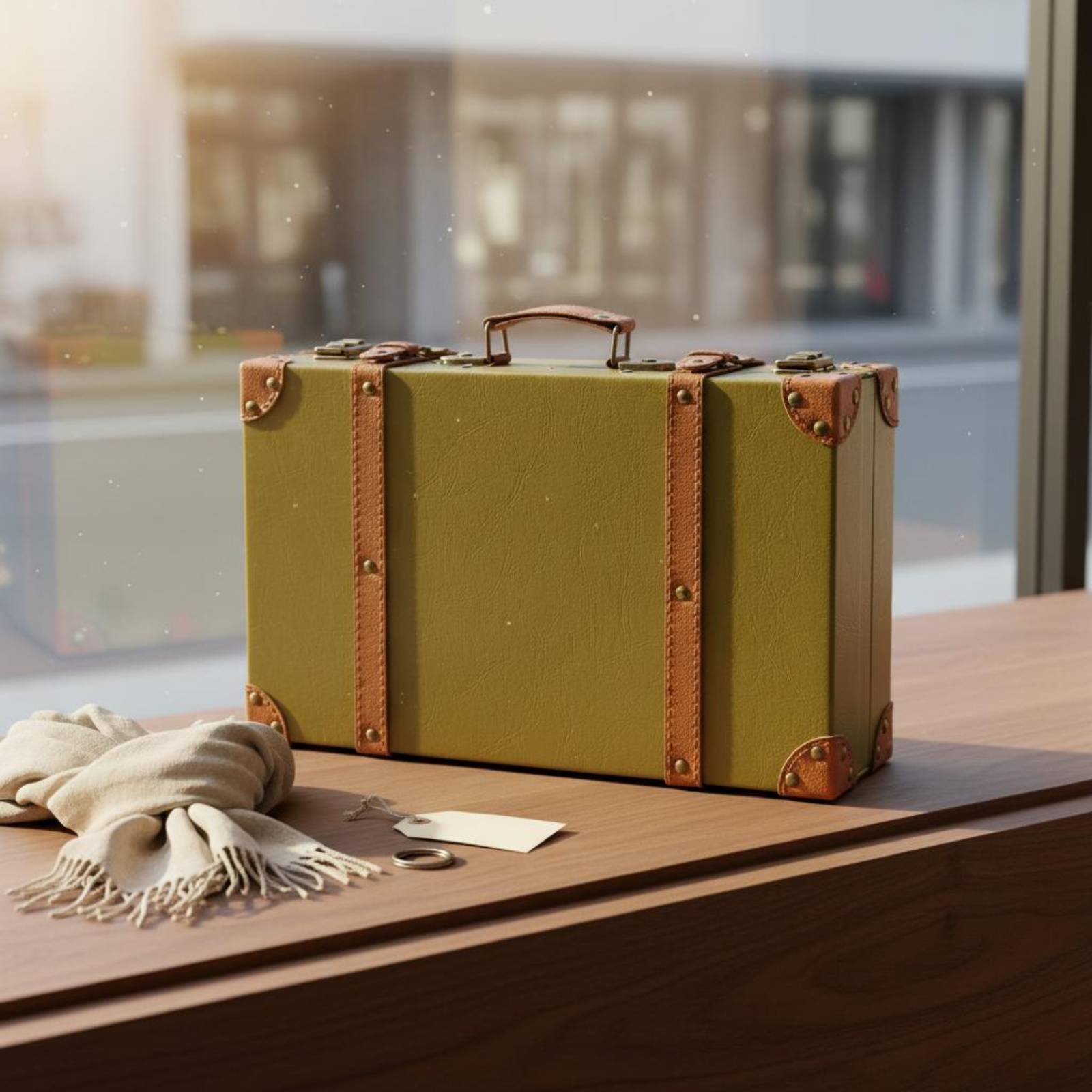 Ensemble de 3 valises vintage, - Retro Vintage Trunk Suitcase avis et prix