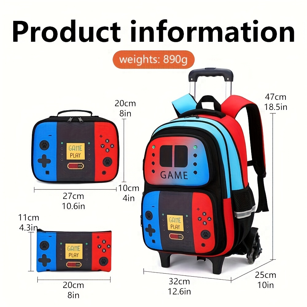 Sac à dos à roulettes 3 pièces - Foldable Rolling Luggage Bag avis et prix