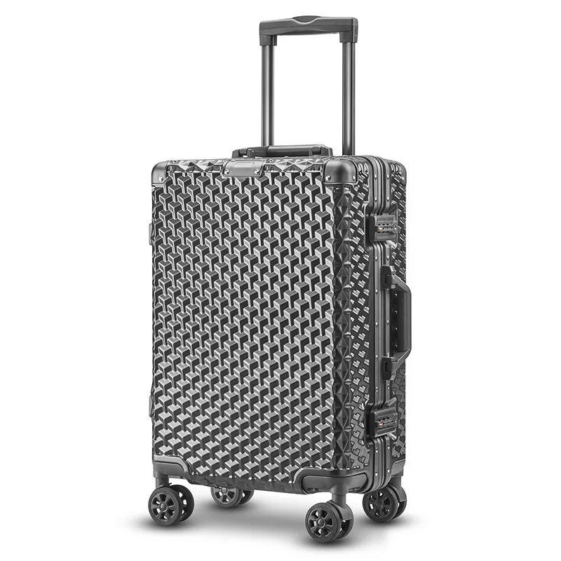 Valise de voyage avec boîte à  - Aluminum Frame Carry On Luggage avis et prix