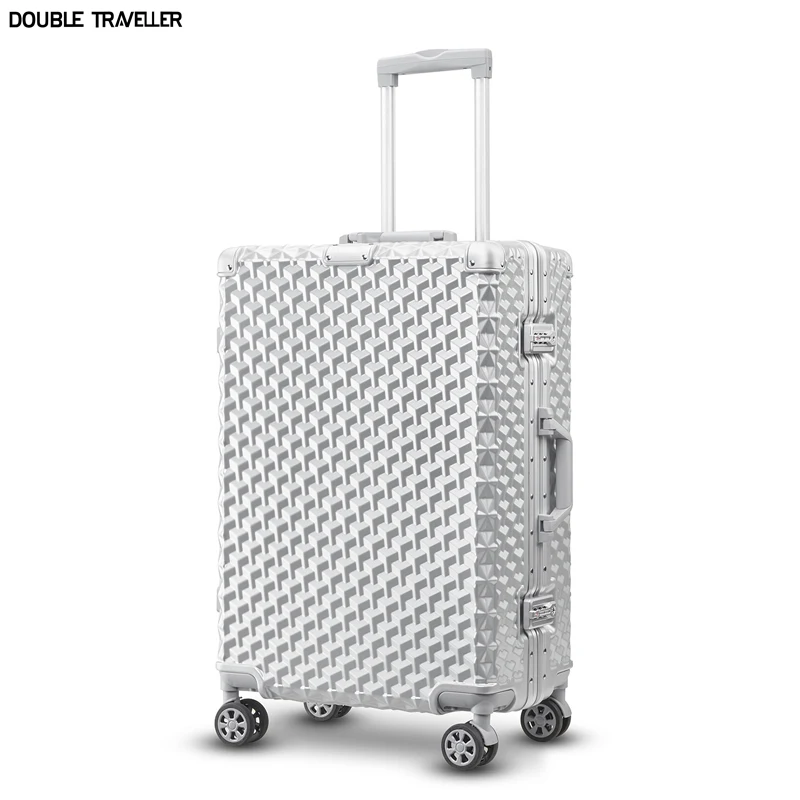 Valise de voyage avec boîte à  - Aluminum Frame Carry On Luggage avis et prix