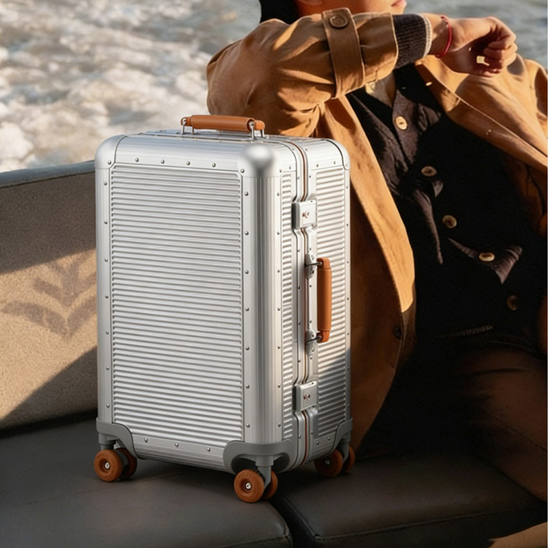 Grande valise trolley à cadre  - Aluminum Frame Carry On Luggage avis et prix