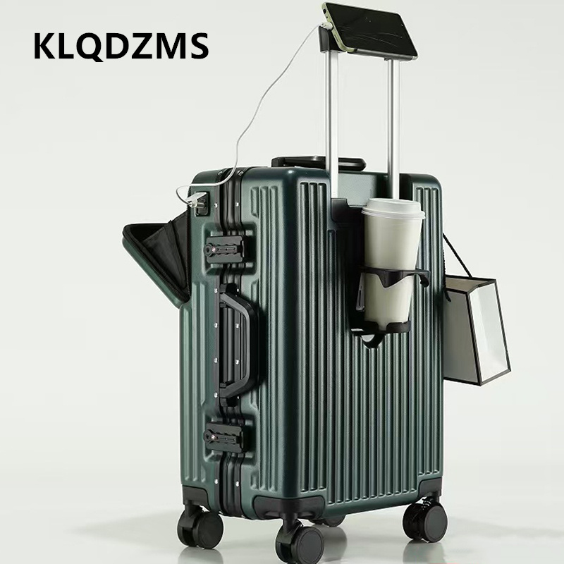 Valise multifonctionnelle KLQD - Front Opening Laptop Luggage 24 Inch avis et prix