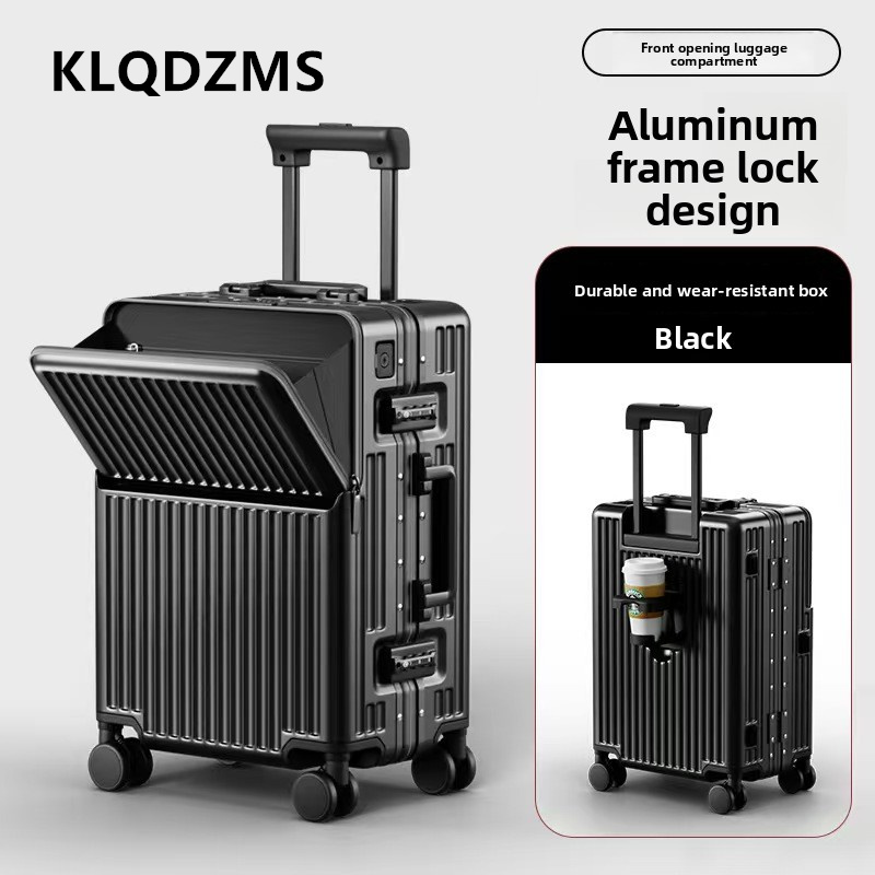 Valise multifonctionnelle KLQD - Front Opening Laptop Luggage 24 Inch avis et prix