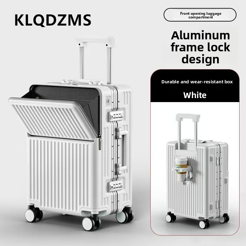Valise multifonctionnelle KLQD - Front Opening Laptop Luggage 24 Inch avis et prix