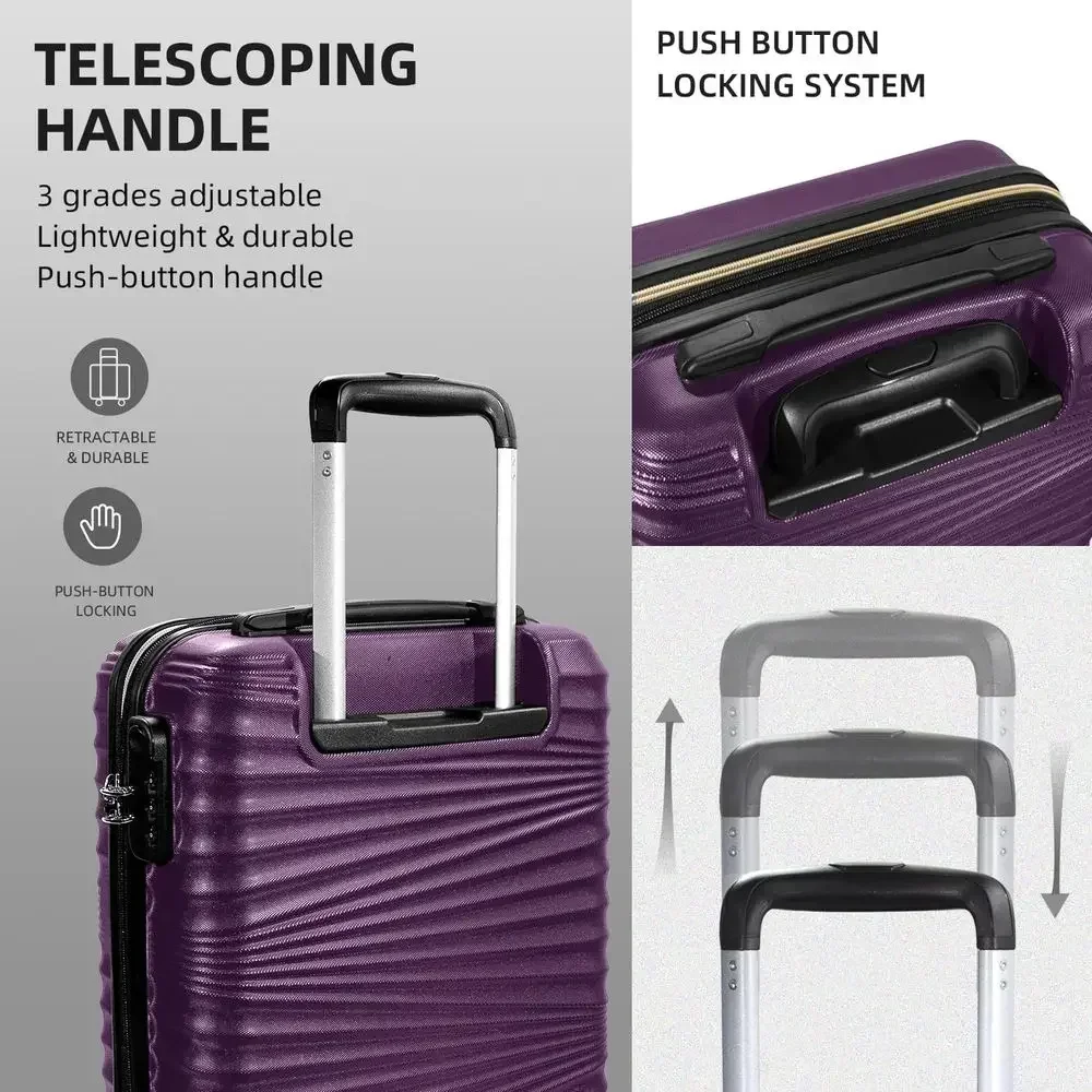 Ensemble de bagages rigides ex - Expandable Hard Shell Luggage Set avis et prix
