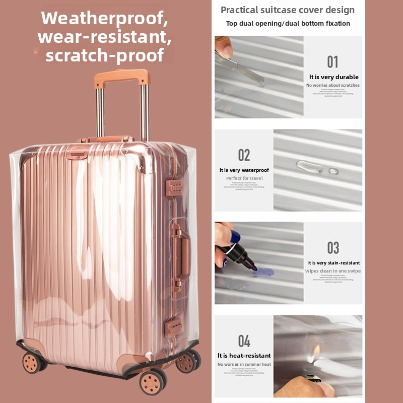 Housse de protection épaisse p - Luggage Protective Cover Transparent avis et prix