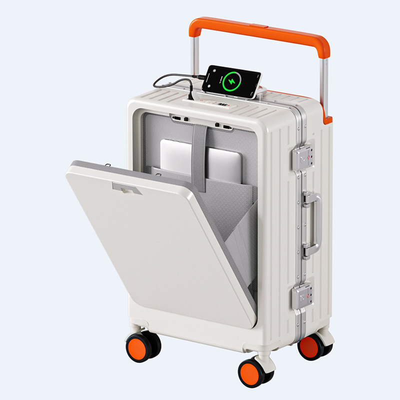 Valise de voyage à roulettes a - Front Opening Laptop Luggage 24 Inch avis et prix