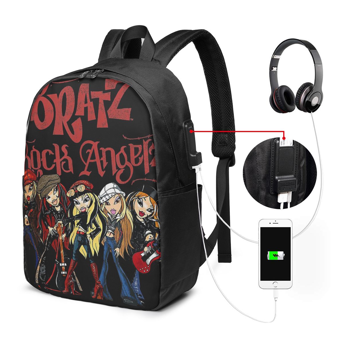 Bratz Rock Angelz Group Shot S - Backpacks avis et prix